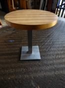 * 6 x round tables 700diameter x 750h