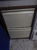 * 2 drawer filing cabinet