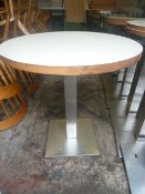 * 4 x round tables 750diameter x 780h