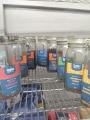 * 8 x glass jars with loose leaf tea