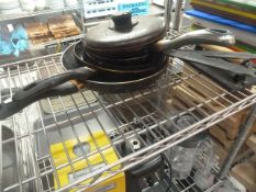 * frying pans x 6