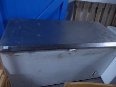 * Gram S/S topped chest freezer. 1500w x 750d x 900h