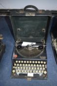 Remington Portable Typewriter in Case