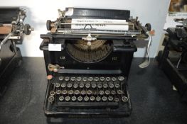 Remington 12 Standard Typewriter circa 1910, New York, USA