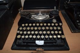 Aerika Typewriter by S & N with Original Black Carry Case