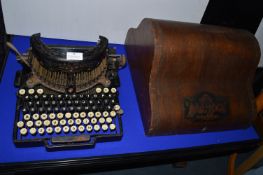 Royal Bar.Lock Typewriter by The Typewriter Co Ltd, London