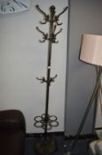 Reproduction Cast Iron Coat & Umbrella Stand