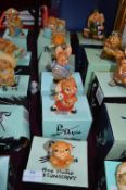 Five Boxed Pendelfin Figures