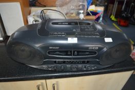 Sharp Portable CD Radio