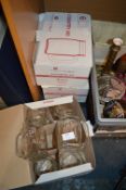 Three Boxes of 6 Jam Jar Beer Mugs