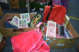 Children's DVDs, Pink Throw, Framed Pictures, Game