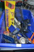 Assorted Tools, Car Jack, Speed Painter, Electric