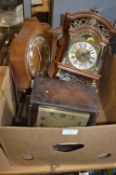 Vintage Clocks and Parts for Spares and Repairs