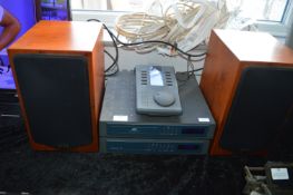 Quad77 Music System Comprising Amp, CD Player, Spe