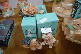 Three Pendelfin Figures