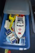 Toy Boats, Helicopter and Police Car