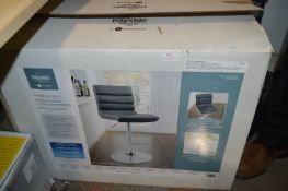 *Bayside Grey Gas Lift Barstool