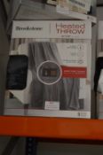 *Brookstone Heated Throw
