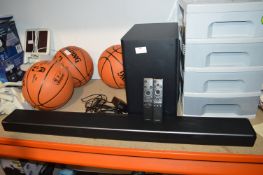 *Samsung Soundbar & Subwoofer