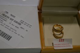 *14k Gold Hoop Earrings