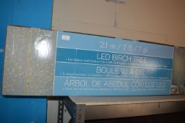 *2.1m LED Birch Tree