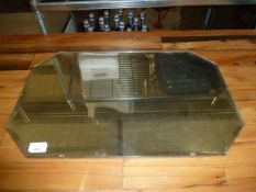 * vintage mirror with bevelled edge. 610w x 390d