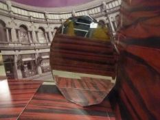 *vintage mirror with detailed edge. 500w x 500d