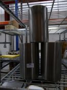 *3 x S/S wine coolers