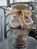 *selection of glass jars x 8