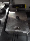 *Buffalo single basket fryer