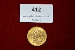 1963 Full Gold Sovereign