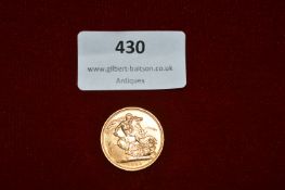 1958 Full Gold Sovereign