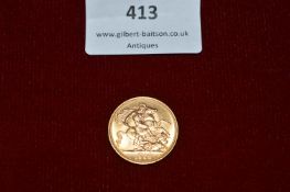 1958 Full Gold Sovereign