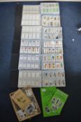 Six Albums of Cigarette Cards plus a Basket and Two Books