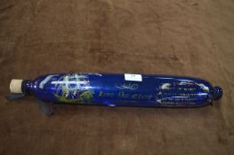Painted Sailors Glass Rolling Pin 