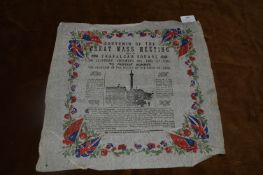 Paper Commemorative - The Great Mass Meeting in Trafalgar Square 1909