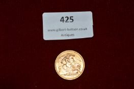 1958 Full Gold Sovereign