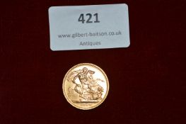 1958 Full Gold Sovereign