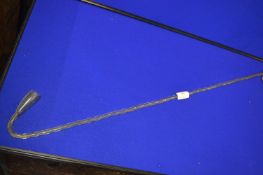 Clear Glass Twisted Pipe