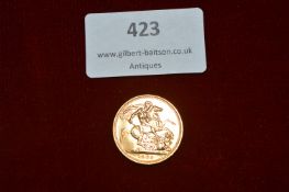 1963 Full Gold Sovereign