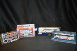 Corgi and Dinky Diecast Buses