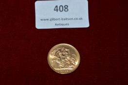 1958 Full Gold Sovereign