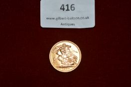 1958 Full Gold Sovereign