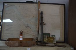 Vintage Garden Tools, and Gardening Books, etc.