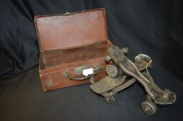 Richardson of Chicago Vintage Roller Skates with Case