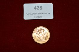 1958 Full Gold Sovereign