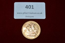 1963 Full Gold Sovereign