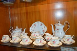 Royal Albert Tenderness Pattern 24 Piece Tea Set