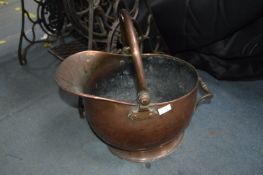 Victorian Copper Coal Scuttle