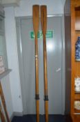 Pair of Vintage Oars